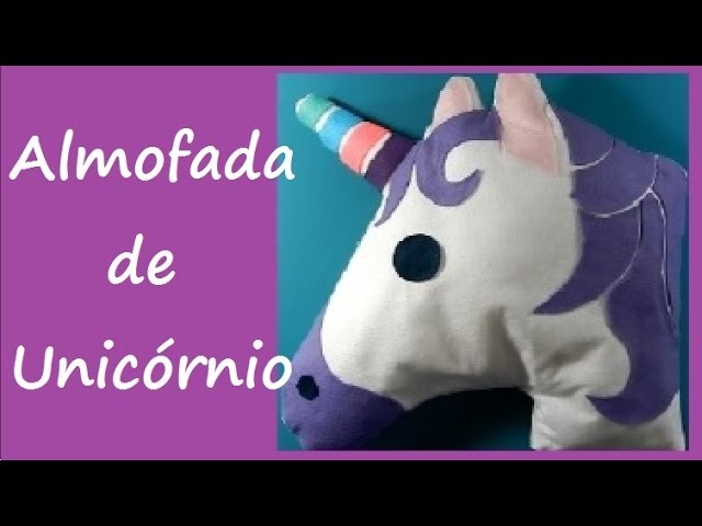DIY - Almofada de Unicornio  (emoji) Sem Costura - MilkShakeTube