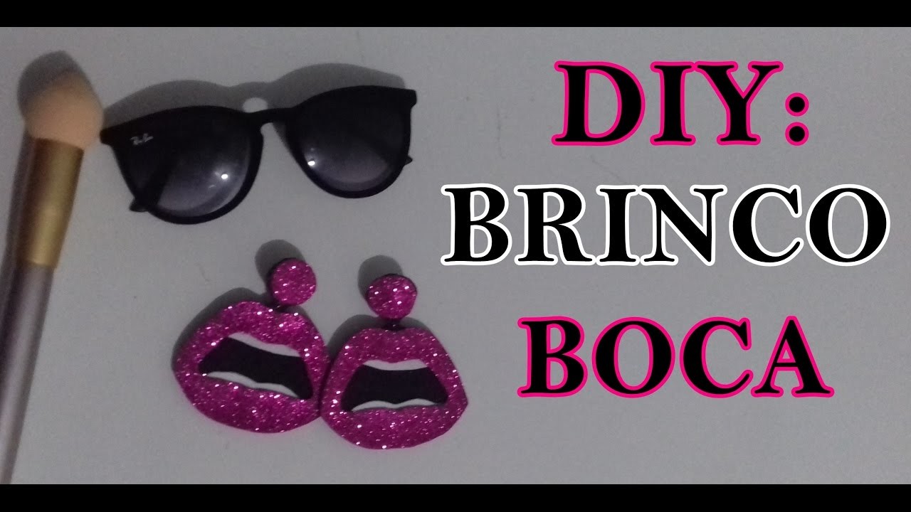 DIY Brinco de Boca
