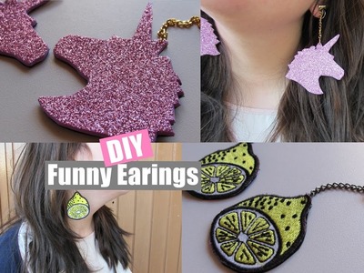 DIY | Funny Earrings