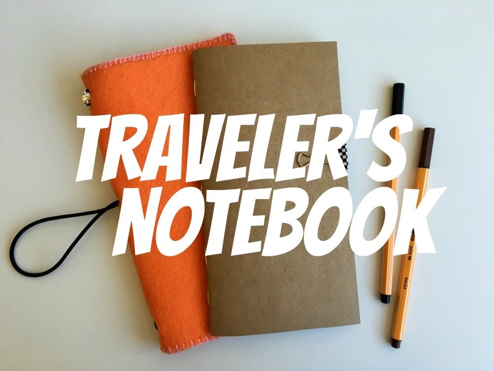 Como fazer um tralever's notebook - #PapelEmTudo