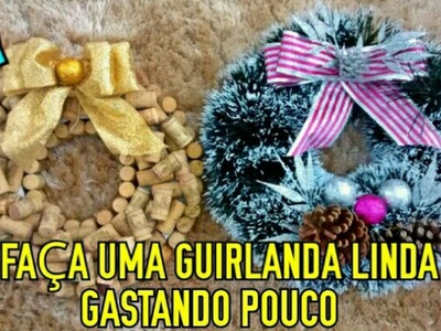 2 DIY : FAÇA GUIRLANDAS LINDAS PARA O NATAL ❤