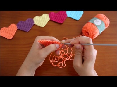 Coração em Crochet