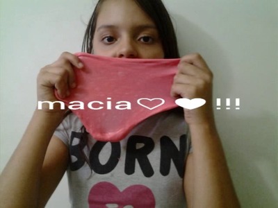 Diy: Como fazer amoeba macia!!! (Muito legal!!!)