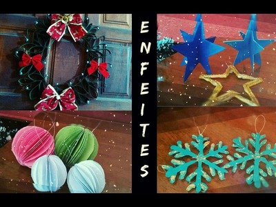 Diy - Faça seus Enfeites de natal