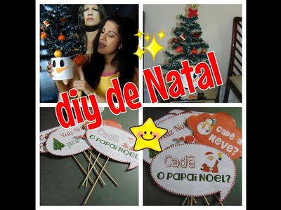 Diy: Natal 2016 (Porta mini árvore + PLAQUINHAS para foto)