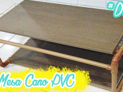 MESA DE CANO PVC (DIY) | Ally Arruda