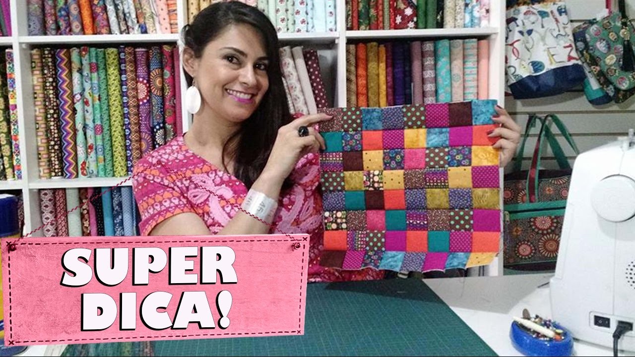 Sam Arteira - Utilizando retalhos com praticidade