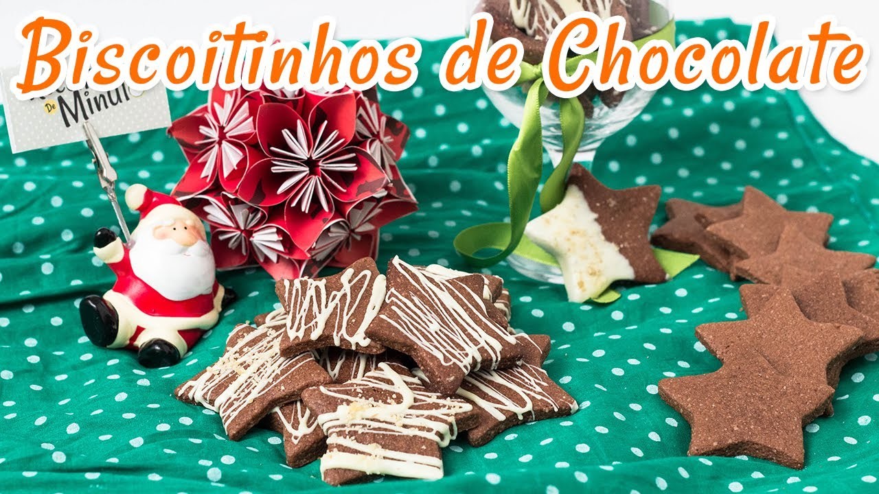 Biscoitinhos de Chocolate - Receitas de Minuto EXPRESS #23