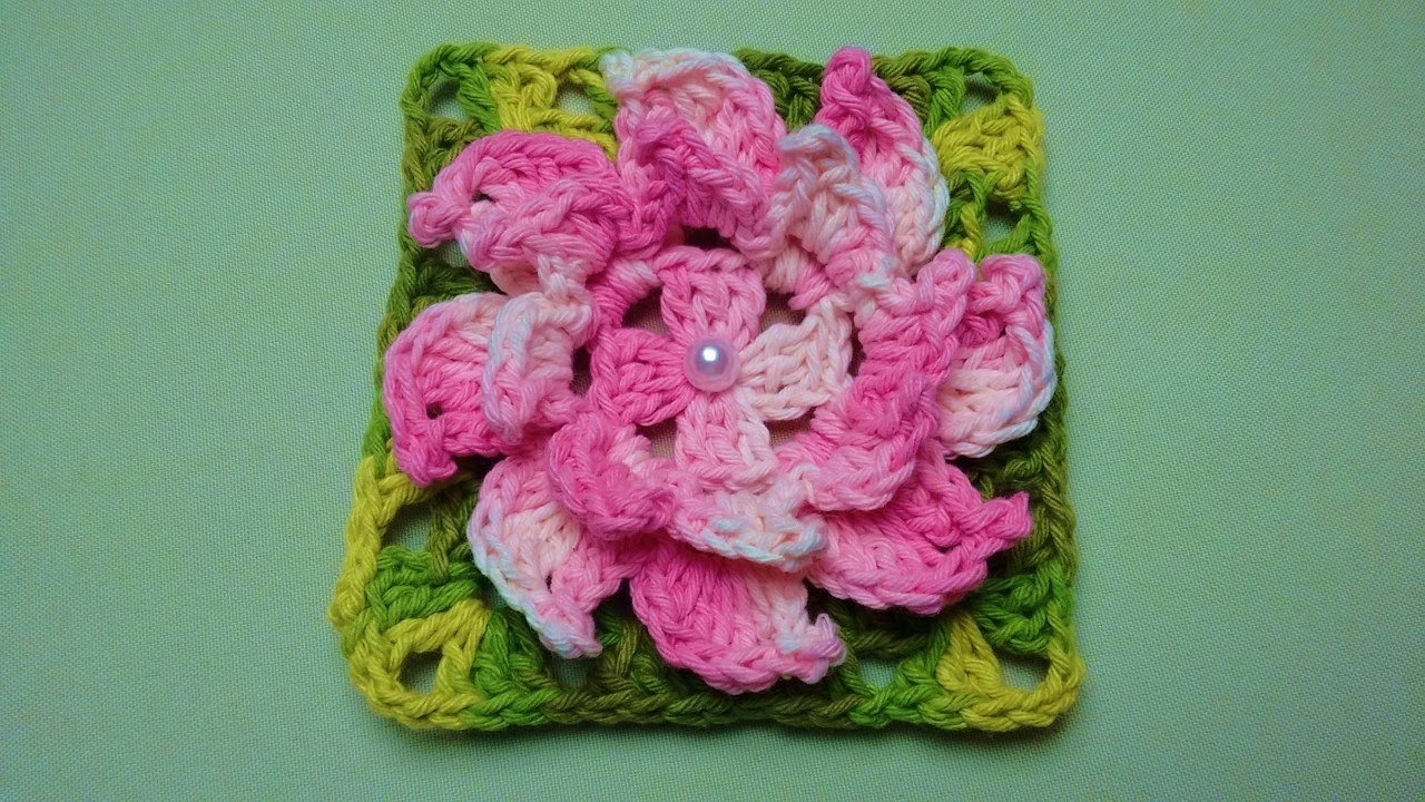 Flor de Crochê Confecção Rapida - Wilma Crochê