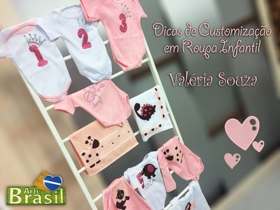 Programa Arte Brasil - 23.01.2015 - Valéria Souza - Dicas de Customização em Roupa Infantil!