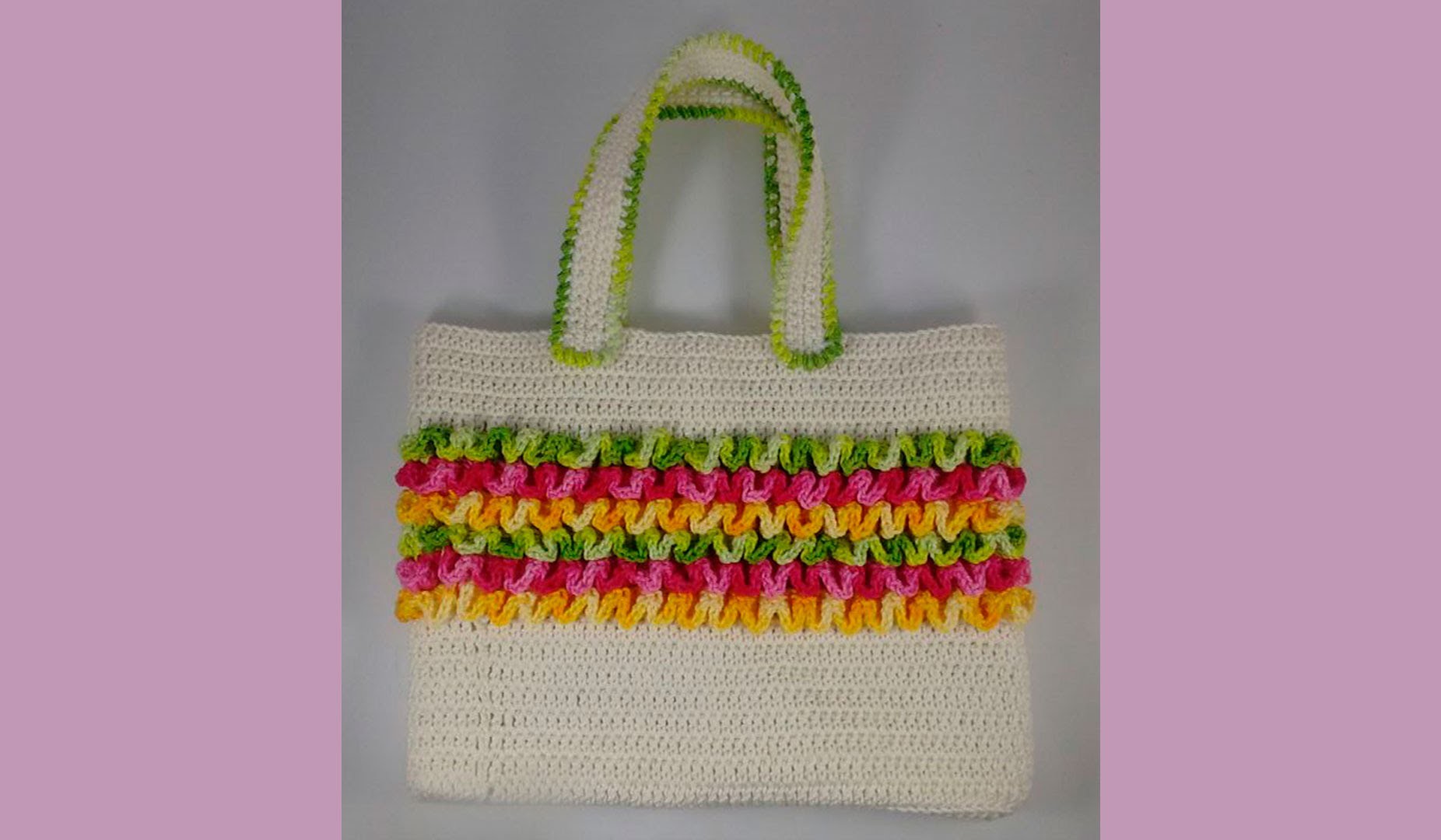 Como fazer esta linda bolsa de Crochê.Aula 1 #FACAVOCEMESMO
