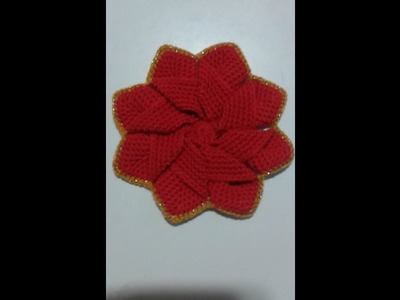 Passo a passo Flor Modelo #3