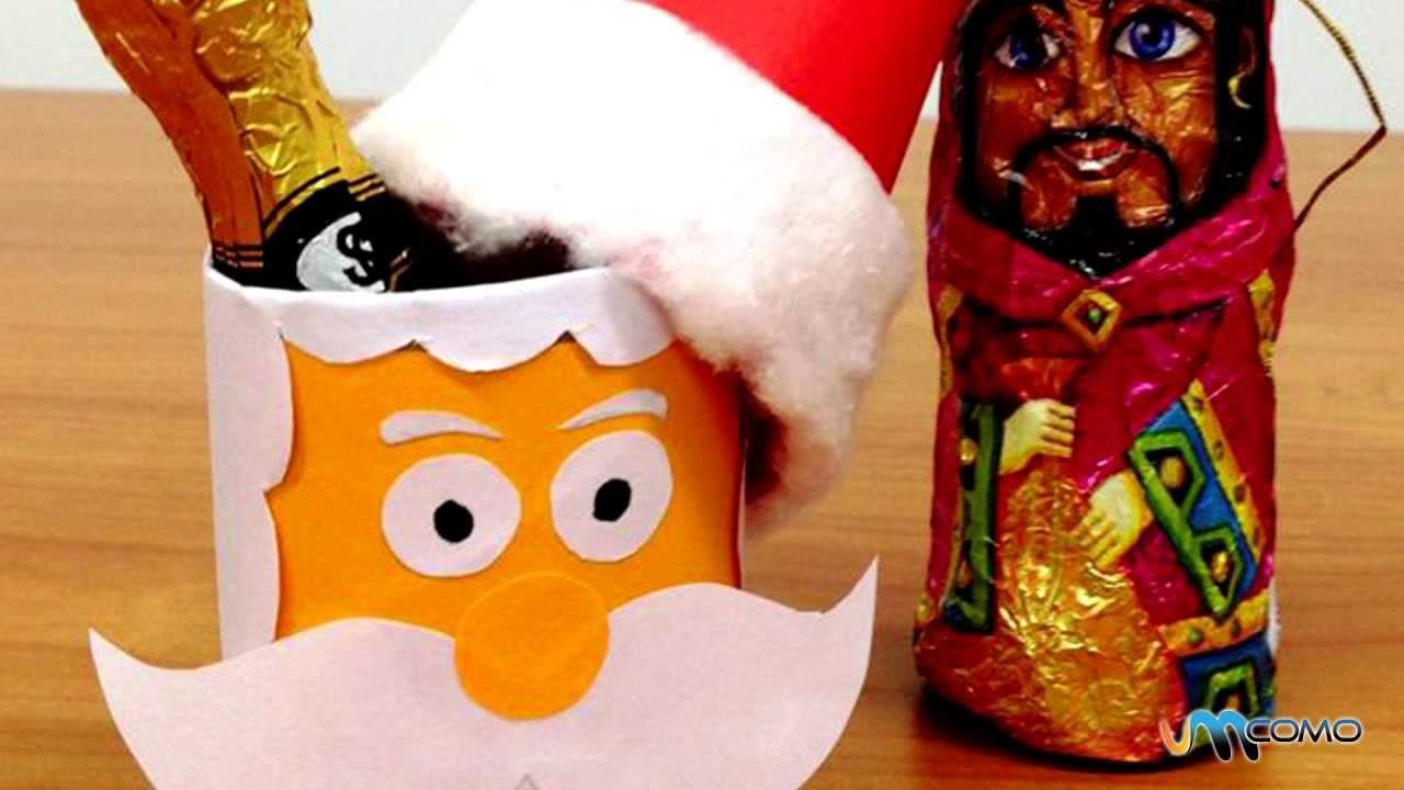 Como fazer um pote de doces Papai Noel para o Natal