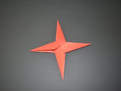 Como hacer una estrella ninja de papel – Shuriken de Papel - Estrella Ninja