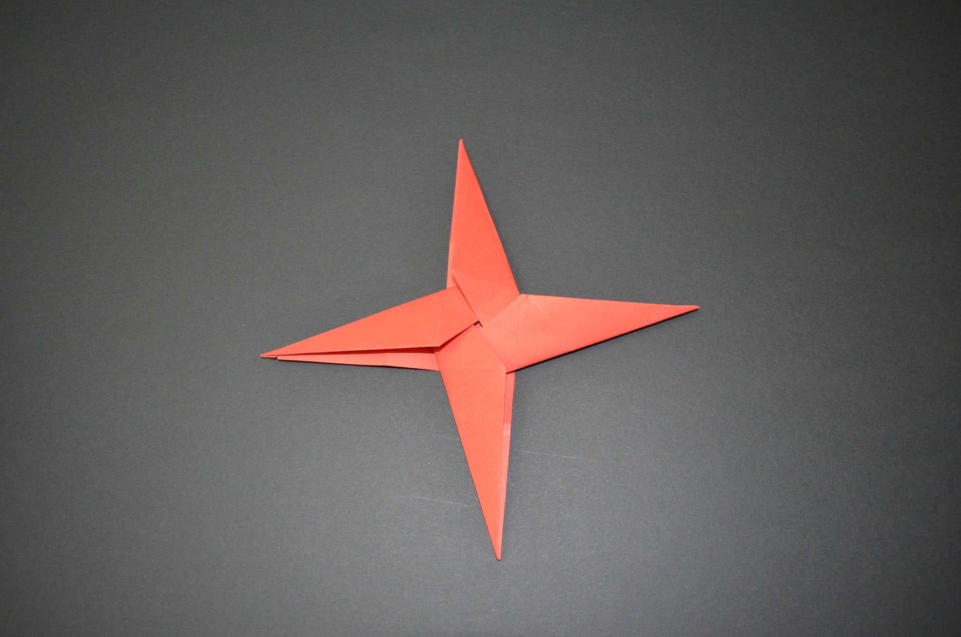 Como hacer una estrella ninja de papel – Shuriken de Papel - Estrella Ninja