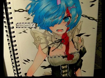 Drawing Rem from Re:Zero