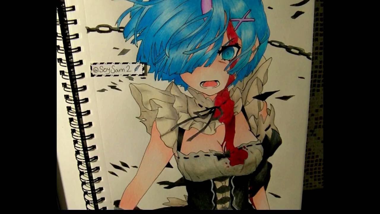 Drawing Rem from Re:Zero