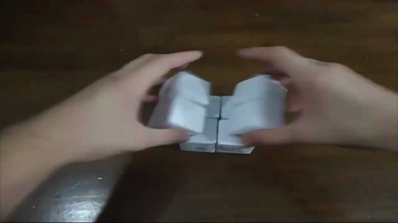 Como Fazer um Cubo de Papel Infinito!