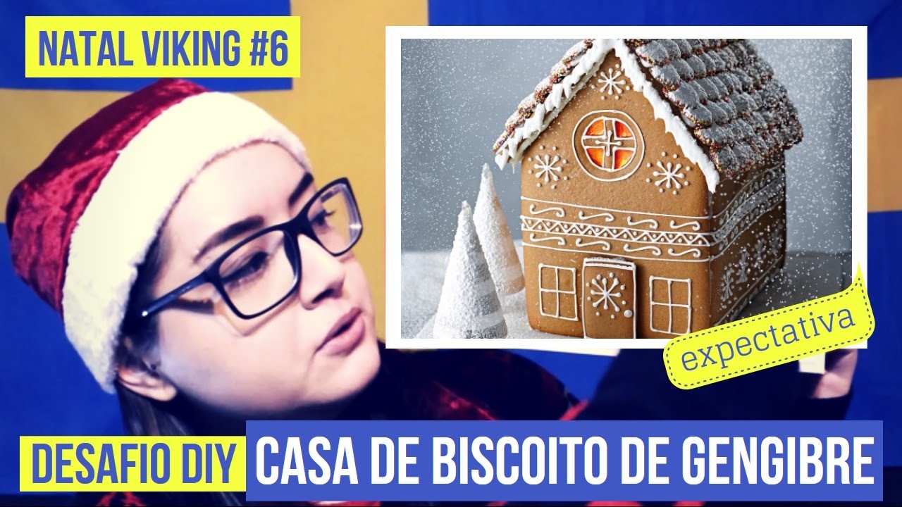 DESAFIO DIY: CASA GENGIBRE • NATAL VIKING #6