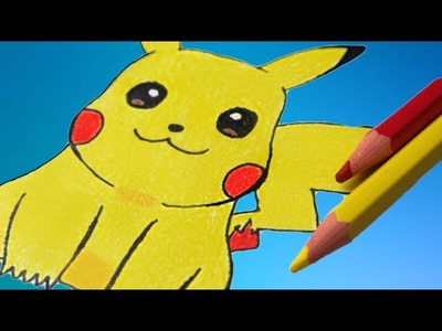 Como desenhar o Pikachu
