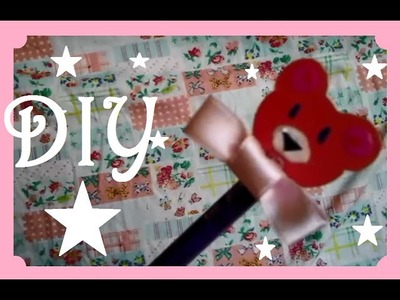 Volta as Aulas 2016 ♥Lápis kawaii♥Customize seu material♥