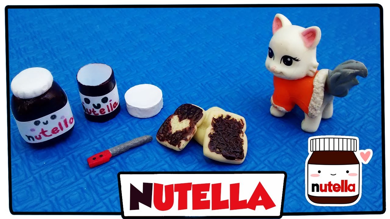 Como fazer: Nutella com torradas para bonecas Barbie, Monster High, E.A.H entre outras 