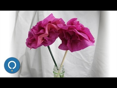 Flor decorativa de papel | DIY