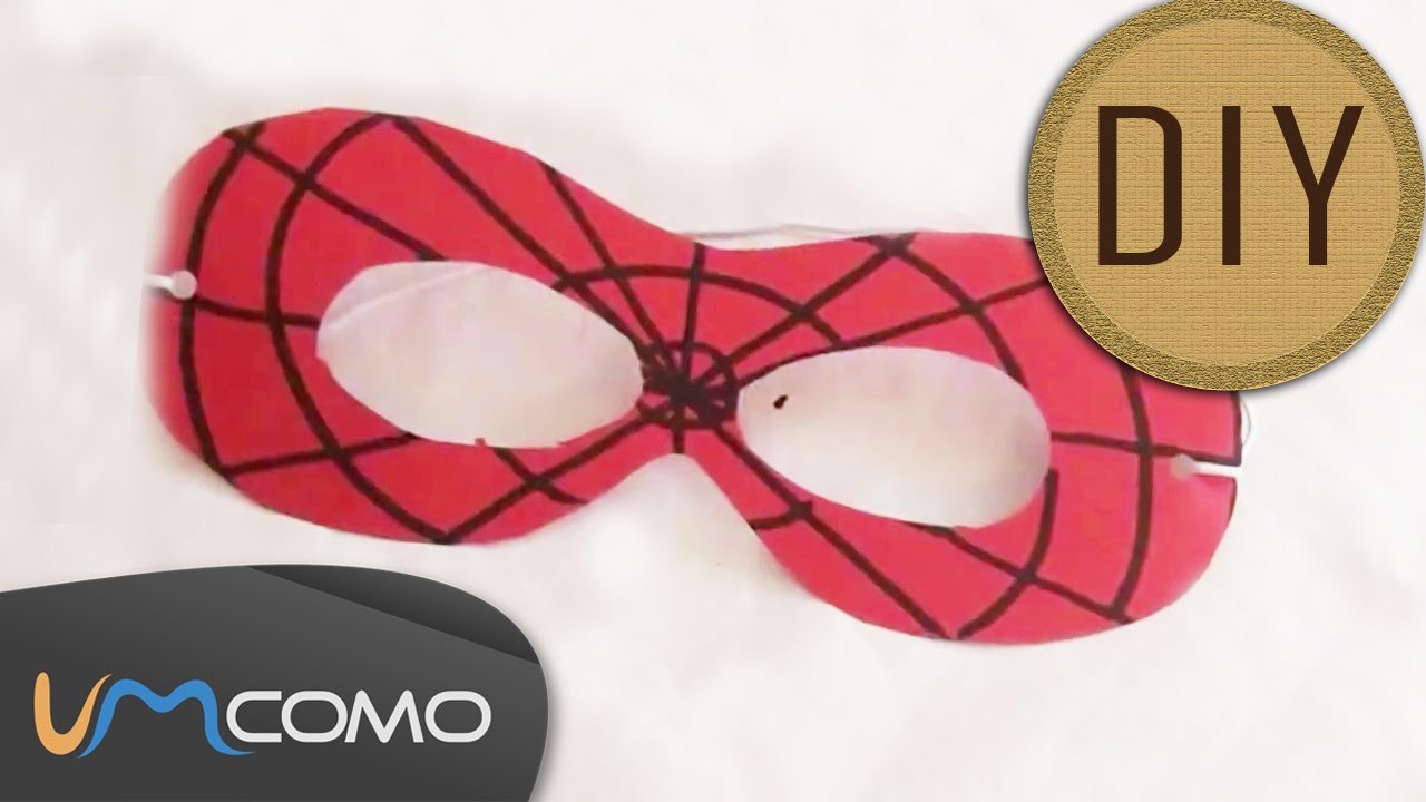 DIY - Máscara Minimalista do Homem-Aranha