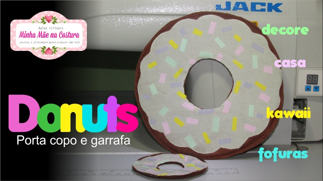 Kit de Donuts para o lar  | Super presente |  Minha Mãe na Costura |