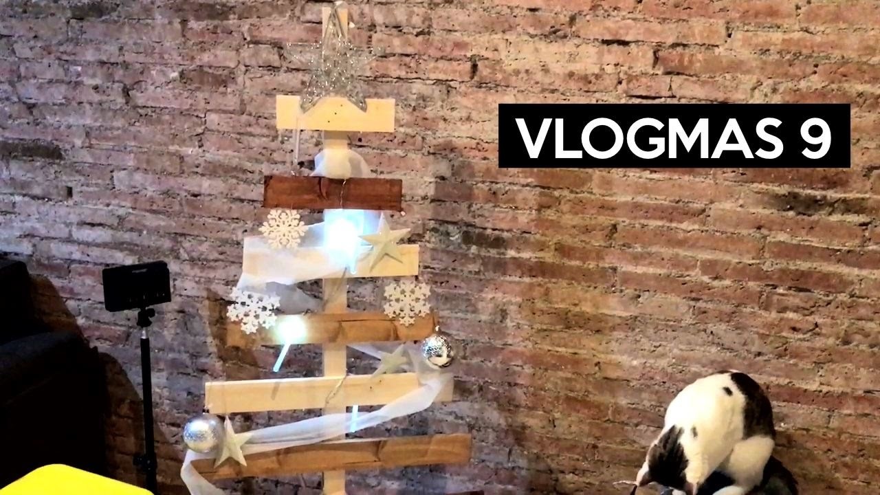 Árbol de Navidad, mi primer DIY - Vlogmas 9