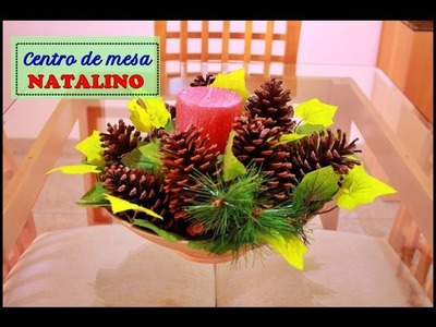 DECORAÇÃO DE NATAL - Centro de mesa - DIY - Quase sessenta - Didi Tristão