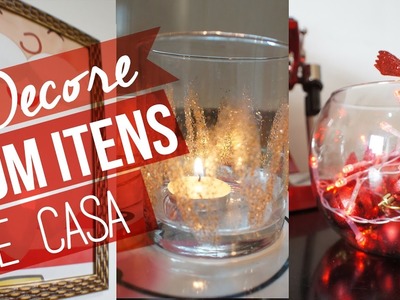 Decoração de Natal com o que temos em casa! | DIY  #CrisTodoDia09