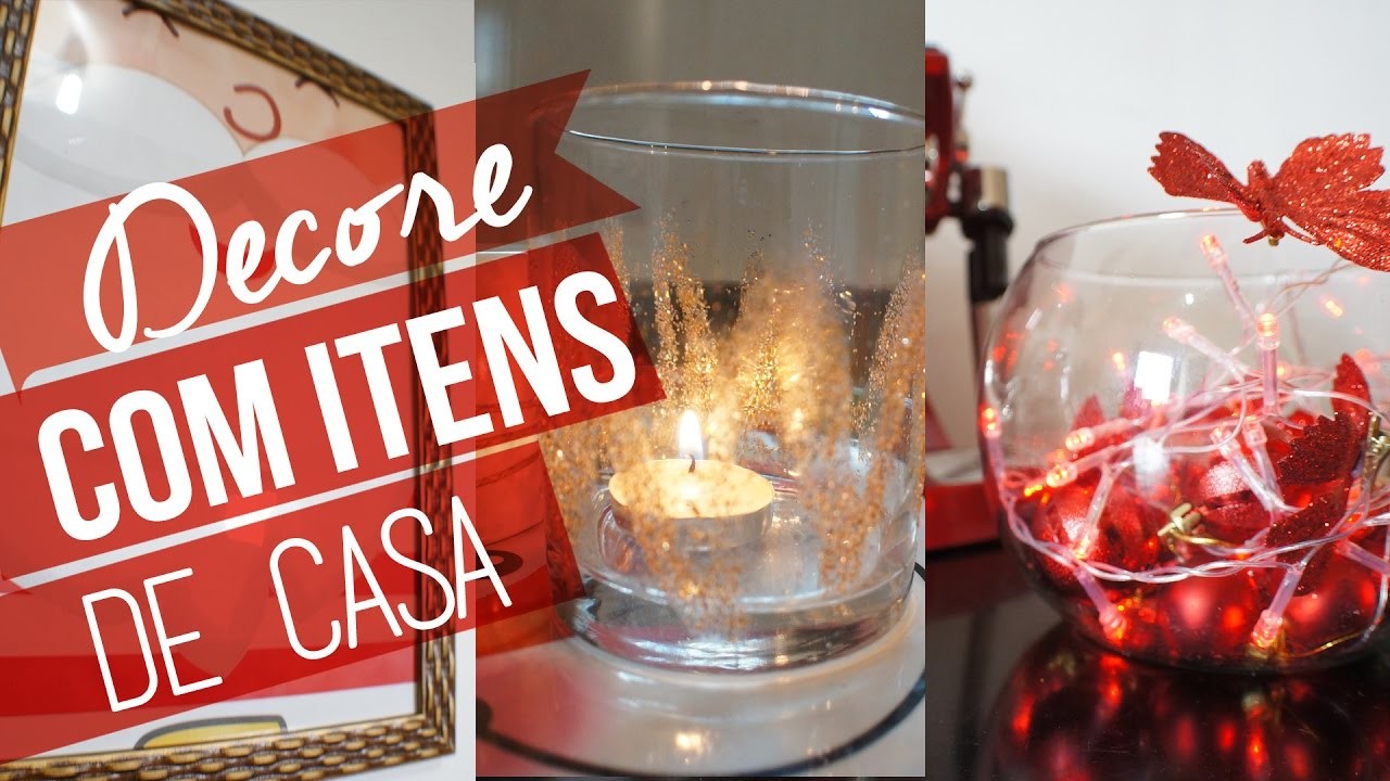 Decoração de Natal com o que temos em casa! | DIY  #CrisTodoDia09