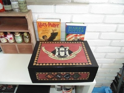 DIY - Caixa tema Harry Potter