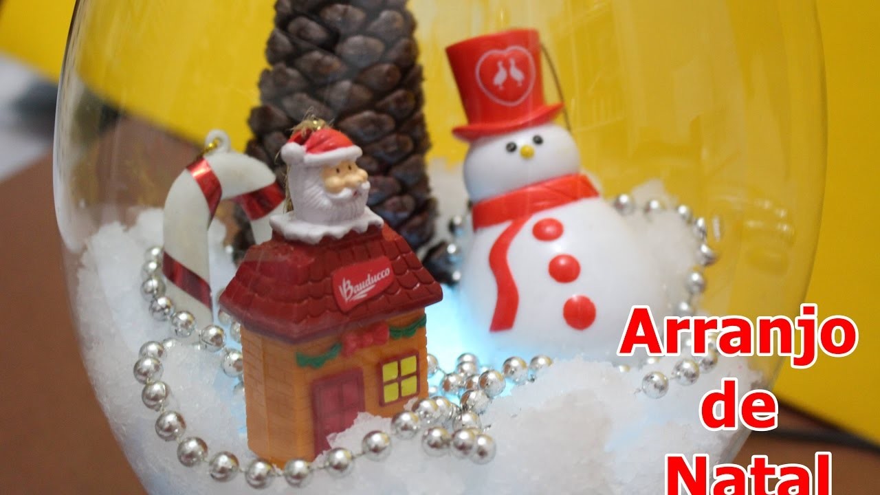 DIY  -  Enfeite para o Natal Reciclado