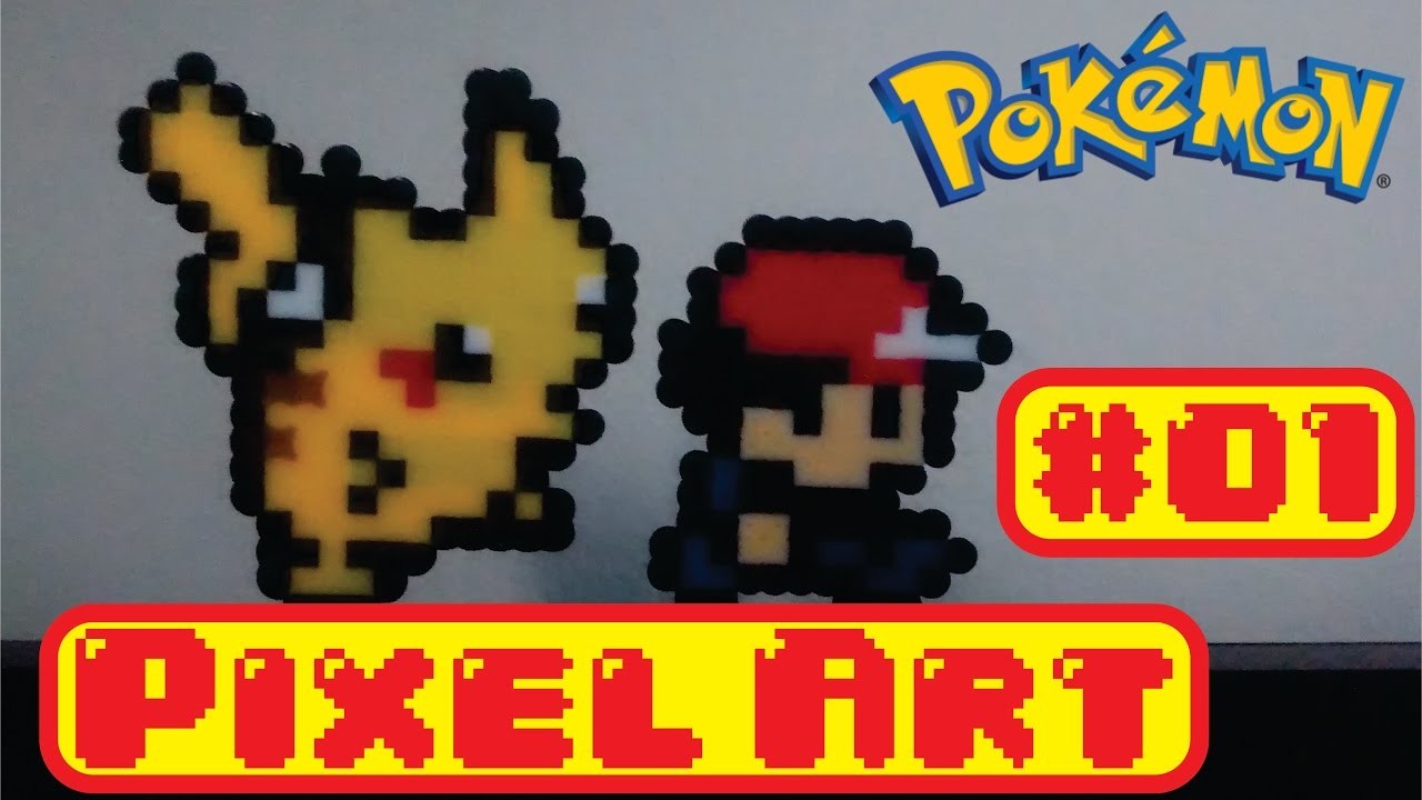 DIY - Pixel Art com beads!!!