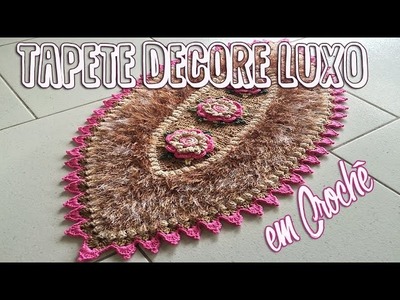 Carpet Crochet - Tapete Decore Luxo em Crochê