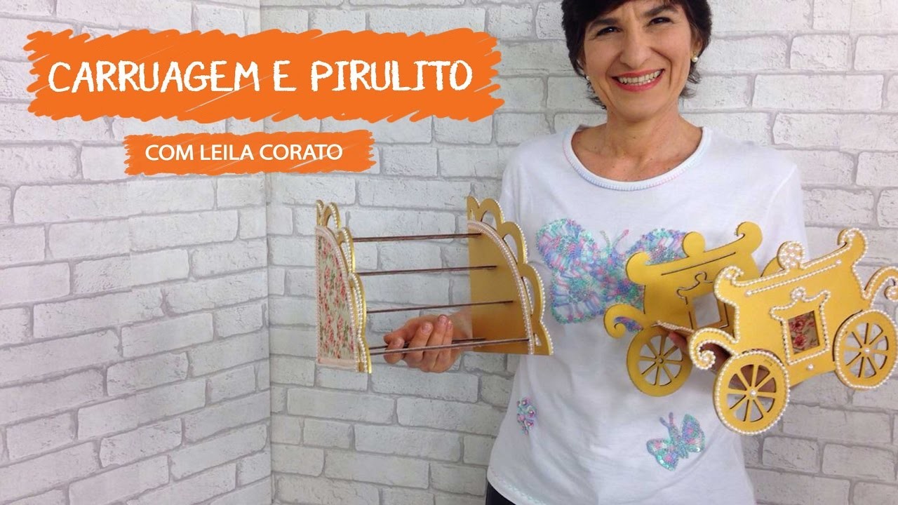 Carruagem e Pirulito com Leila Corato | Vitrine do Artesanato na TV