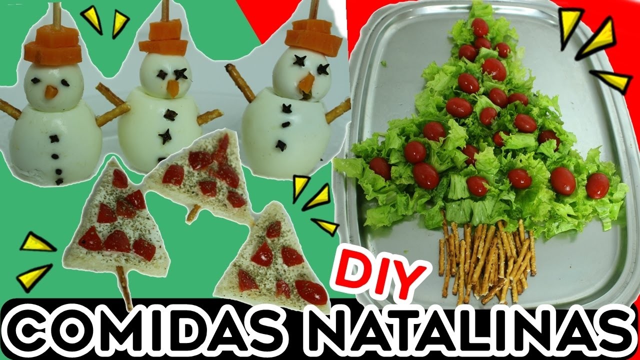 Comidas FITNESS de Natal do TUMBRL.PINTEREST- DIY | Vlogmas