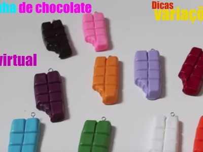Dica: cores e modelos - Biscuit - Polymer clay - Tutorial passo a passo
