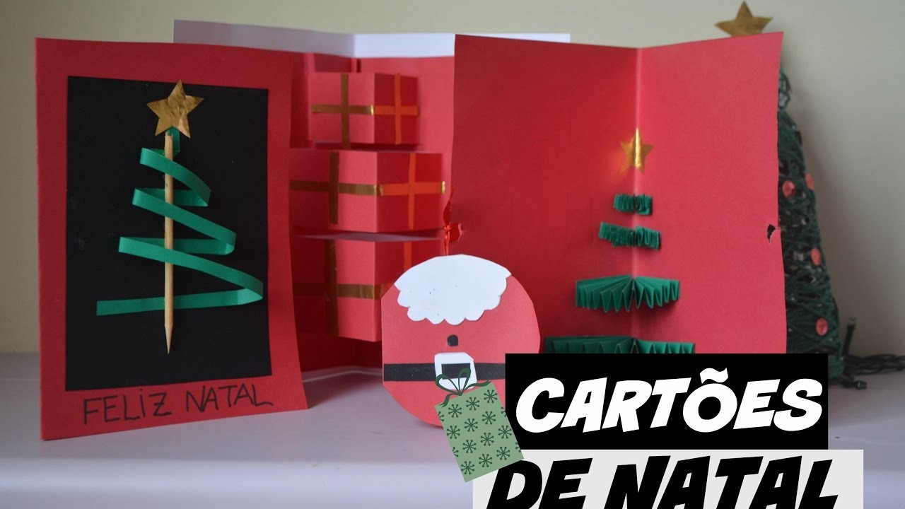 DIY: 4 cartões de Natal estilo Pinterest | Especial de Natal