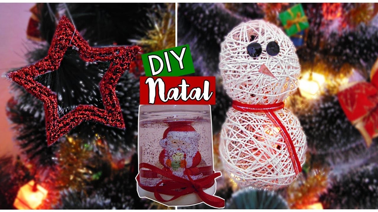 DIY ESPECIAL DE NATAL | CHRISTMAS DECOR