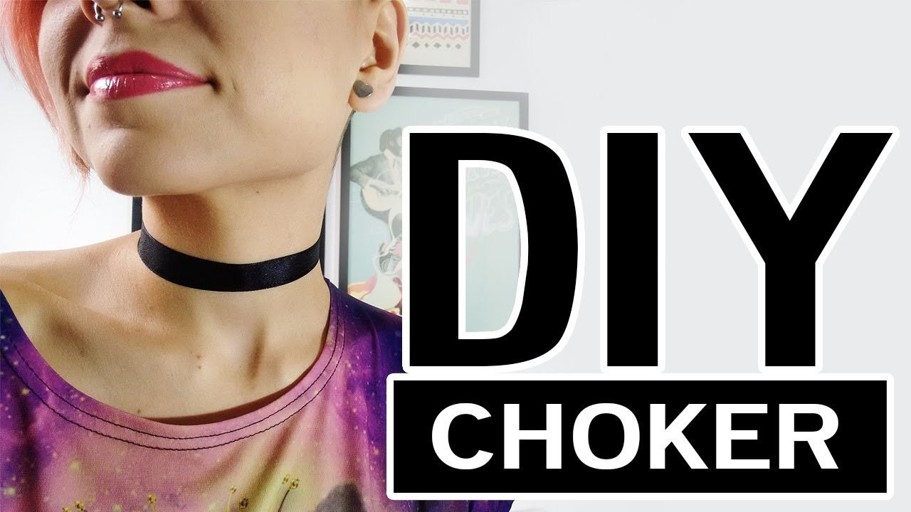 DIY | faça sua própria choker
