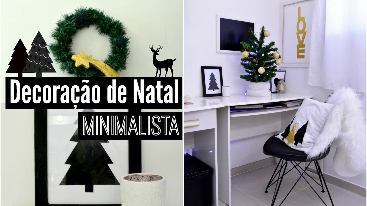 DIY NATAL MINIMALISTA | Paula Souza