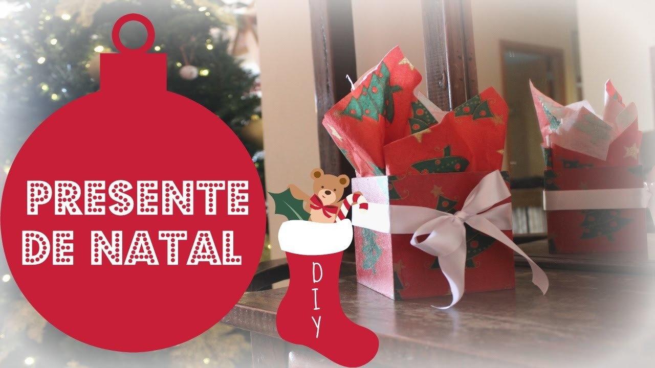 DIY: Presente de Natal usando Guardanapos! #PapelEmTudo