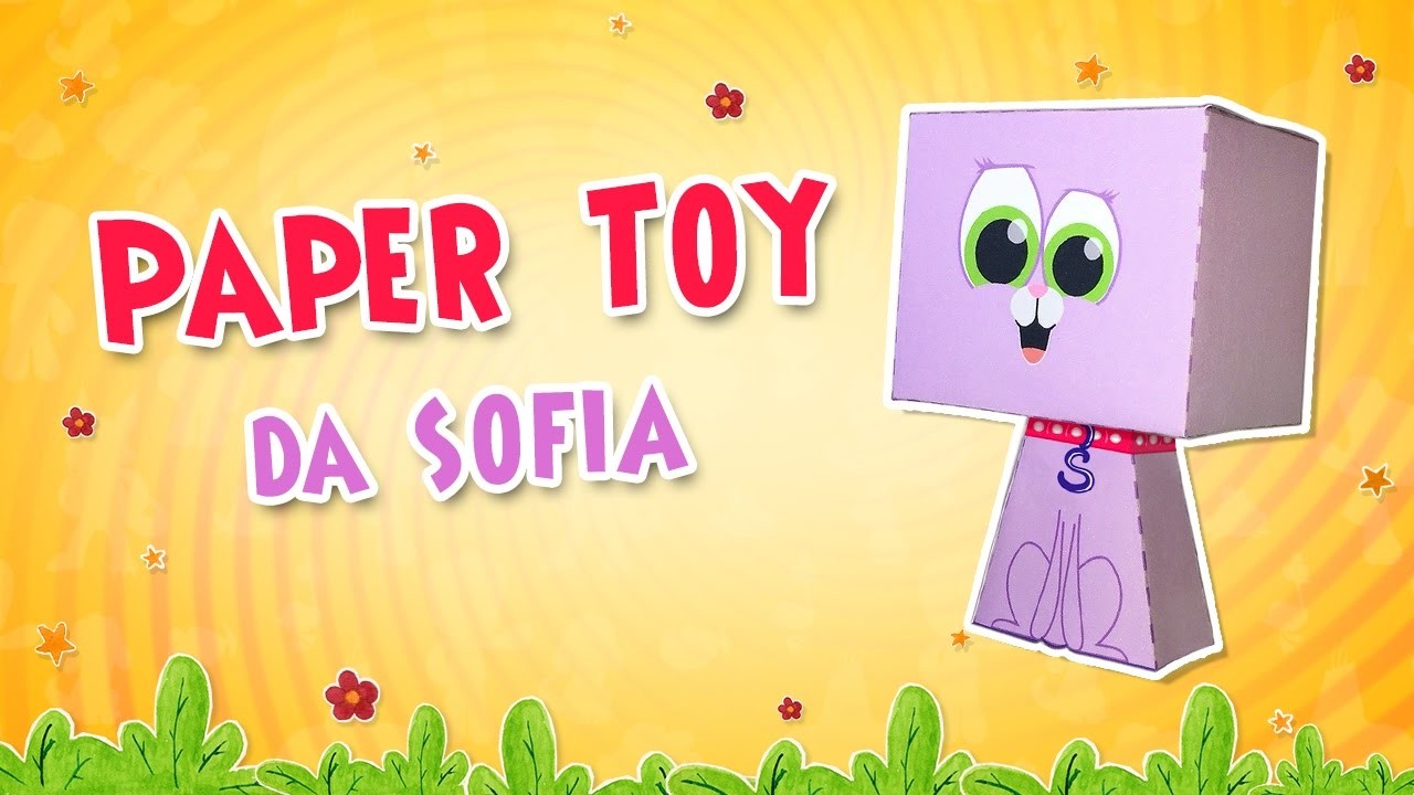 Paper toy da gata SOFIA - Colecione!