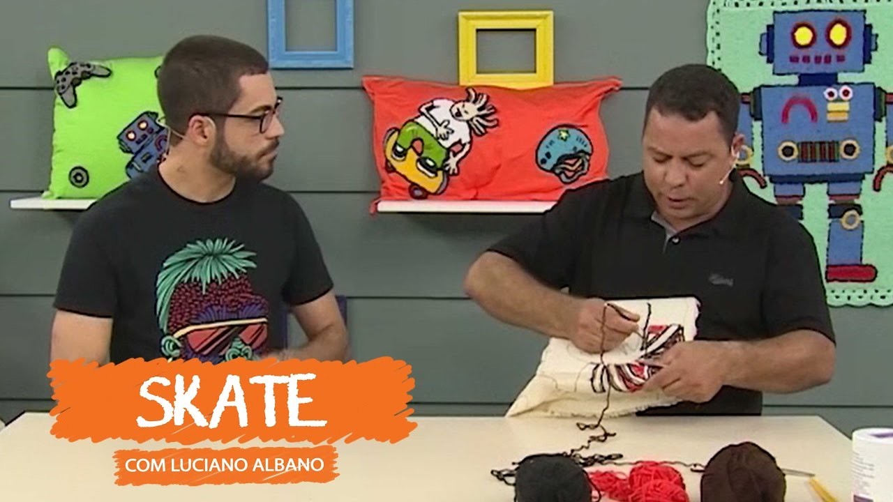 Skate com Luciano Albano | Vitrine do Artesanato na TV