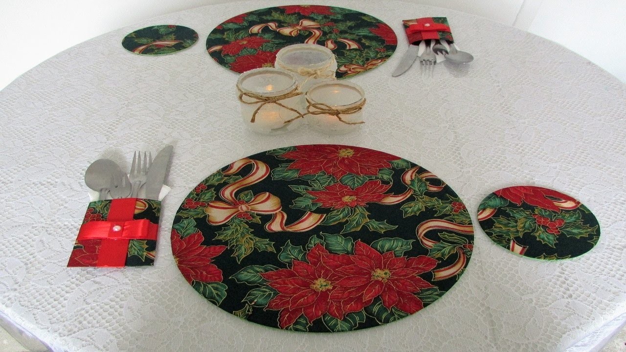 3 Idéias incríveis para decorar sua mesa de Natal. Diy especial de natal # 8
