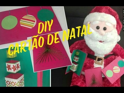 Cartão de natal diy