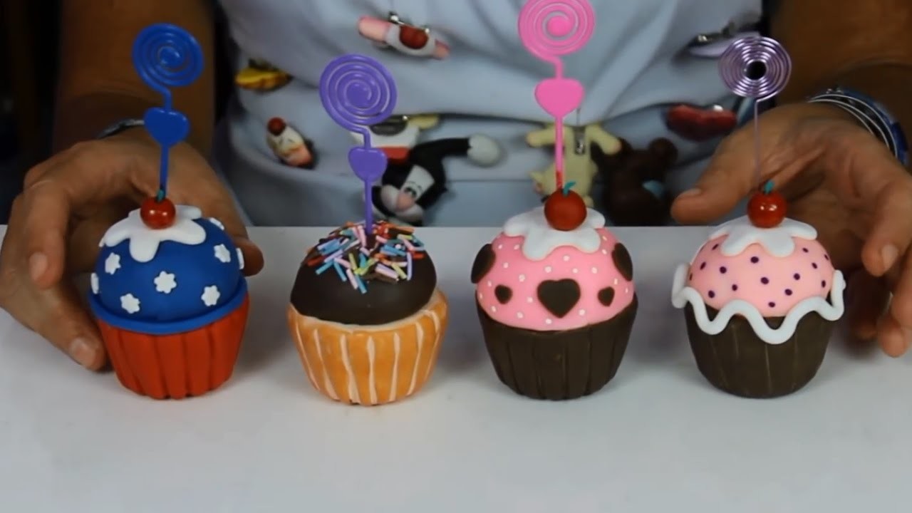 Cupcakes de Biscuit (Lembrancinhas) - DIY